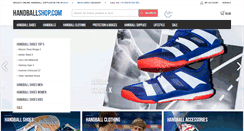 Desktop Screenshot of handballshop.com